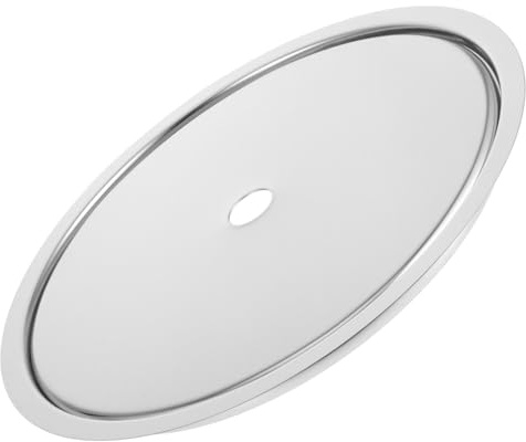 Holibanna Stainless Steel Heat Diffuser Ring Lid for Induction Cooker Sinking Cookware Plate for Hotpot Dining Compatible Induction Cooktops