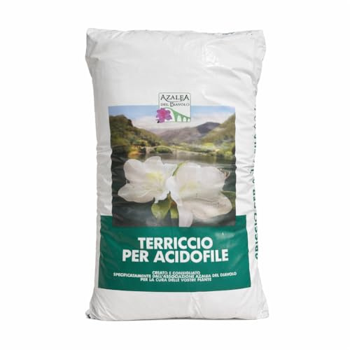 Terriccio per Acidofile 20 L | Substrato Professionale per Azalee, Camelie, Gardenie e Rododendri