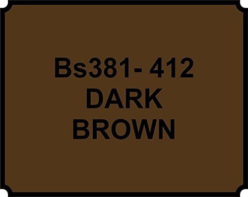 Xtremeauto DARK BROWN Heat Resistant Paint 250ML Brush ON…