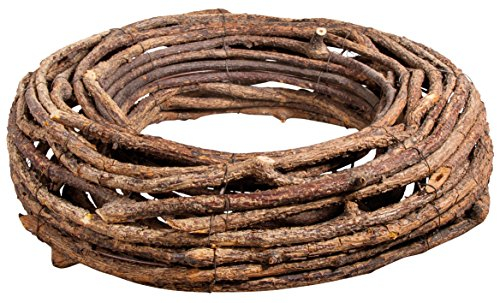Rayher 65098000 Deko-Kranz, Natur, Ø 40 cm