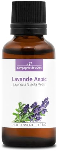 ASPIC-LAVENDEL (Lavandula latifolia) BIO - 30 ml - Hochwertiges ätherisches Öl - 100 % rein, natürlich, chemotypisiert & vollständig