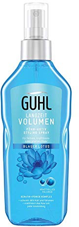Guhl Långvarig volym fön aktiv styling spray – 48 timmar stadga – kraftfull volym – 150 ml