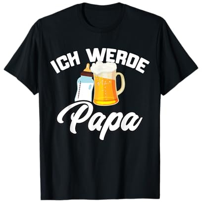 Ich werde Papa werden Papa Vater loading 2025 2026 T-Shirt