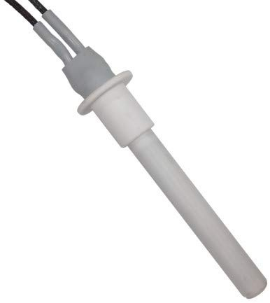 Bougie, Résistance à l'allumage L. 96-107 mm Diam. 11,55 mm, 260 Watts. pour poêles à granulés, chaudières, brûleurs