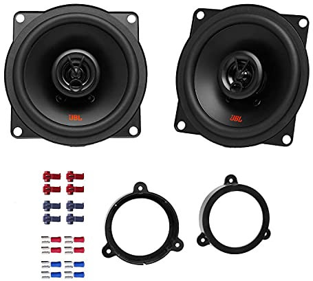 JBL Stage2 524 Auto Lautsprecher Boxen 420 Watt 13 cm 2 Wege Koax passend für Dacia Sandero 2008-2011 Türen Front und Heck