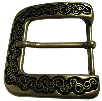 BELTINGER Gürtelschnalle Ornamente 4,0 cm | Buckle Wechselschließe Gürtelschließe 40mm Massiv | Für die Tracht