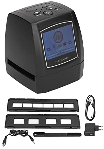 Scanner per Diapositive e Pellicole All in 1 da 2,36 Pollici Con Staffa, Convertitore Portatile per Negativi in Foto Digitali, Fino a 32 GB