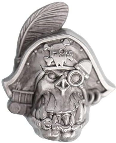 Starforged Warhammer 40K Brosche Space Pirate Ork Kaptin Badrukk Pin Badge