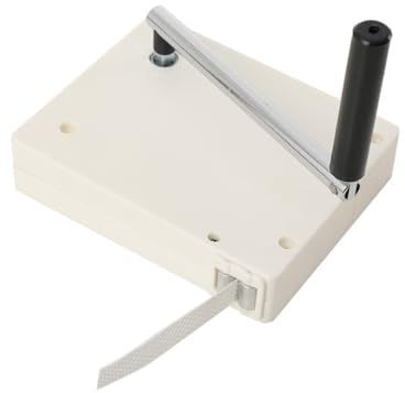 Cozyel Enrouleur de sangle à manivelle pour volets roulants - Mini enrouleur - Avec sangle de 5 m - Largeur : 14 mm - Manivelle