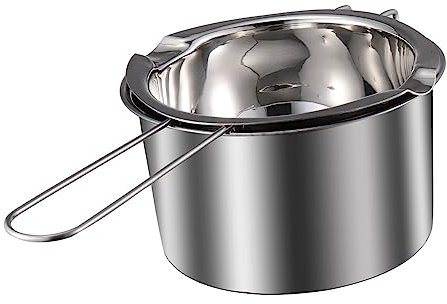Ciieeo Pentola A Bagnomaria in Acciaio Inox 201 Per Sciogliere La Cera Per Sciogliere I Dolci Per Bollire L'acqua 14 Cm