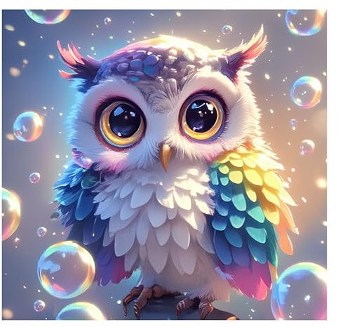 FZSECRIU 1 Stück diamond painting kinder，diamond painting kinder ab 10 jahre，dimond painting bilder，diamant painting