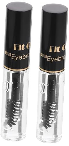 minkissy Eyebrow Setting Gel and Waterproof Brow Liquid 2pcs 10g Sweat-proof Eyebrow Gel for Styling Suitable for Daily Makeup