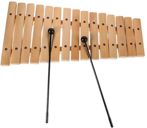 Garneck Orff Strumento A Percussione Xilofono in Legno Set Per Bambini Sviluppo Sensoriale Musicale E Giocattolo Educativo Presente
