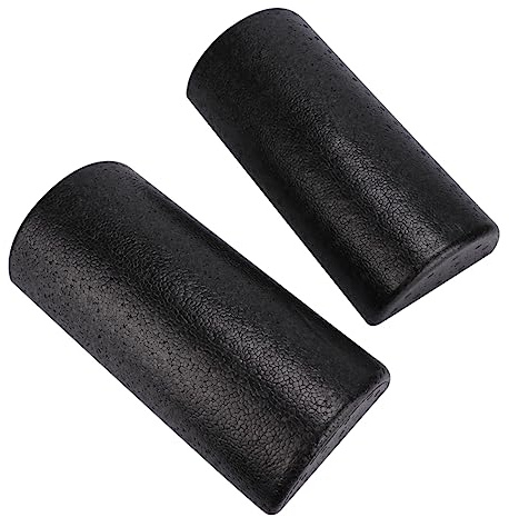Toddmomy 2pcs High Density Yoga Column Roller for Massage Therapy Yoga Brick Accessory for Fitness Workout for Back and Leg Pain Relief