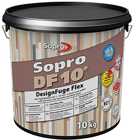 Sopro DF 10® DesignFuge Flex (10 kg, Anthrazit)
