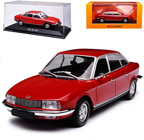 NSU RO80 Limousine Derby Rot II 1967-1977 1/43 Minichamps Maxichamps Modell Auto