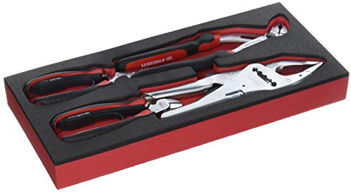 Facom MODM.CPEA1 Foam Tool Module with 4 Clips, Multi-Coloured