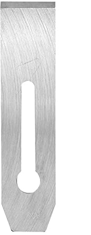 Agatige Lame de Rabot à Main HSS, Lames de Rabot à Main HSS Lame de rabotage à Bois de Remplacement Lame de rabotage Manuelle pour Charpentier(Planer Blade 44mm)