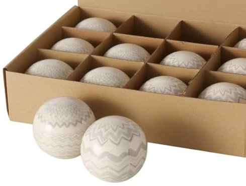 Set di 6 sfere galleggianti con rose bianche e rose