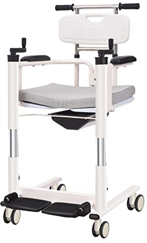 Macchina professionale per il trasferimento dell'ascensore del paziente self-service professionale, con sedile morbido e sedile del water, sedile diviso a 180°, larghezza del sedile di 42 cm, capacit