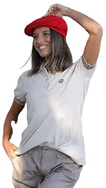Traditionelle Gaucho-Baskenmütze. Handgewebt mit Baumwollfaden. Hergestellt in Argentinien, Barett für Damen, Rot/Ausflug, einfarbig (Getaway Solids), Einheitsgröße