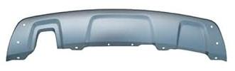 Spoiler de pare-choc arrière gris compatible avec Dacia Duster 2010-2013