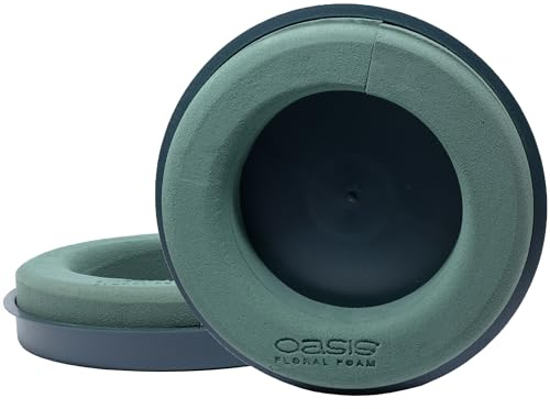 OASIS Steckschaum IDEAL Design Ring Ø24cm Steckmasse Steckschwamm - 2 Stück