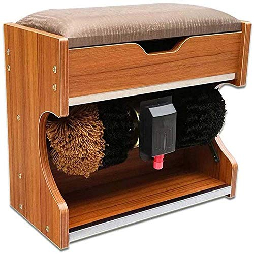 XNZJHPP Polisseuse électrique Propre, Brosse à Chaussures, cireuse à Chaussures, Outil de Nettoyage électrique, Brosse à Chaussures, cireuse à Chaussures Automatique (Style)