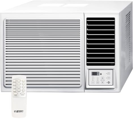 Green Electric Climatizzatore Monoblocco per Incasso a Finestra, 12000 BTU, Efficienza Energetica A/A, Condizionatore per Finestre Basso Consumo con Telecomando, ACW7-12