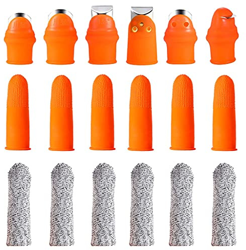 Upgrade Garden Silicone Thumb Harvesting Plant Gardening Finger Picking For Trim Garden Vegetable Tool Finger For Crafting