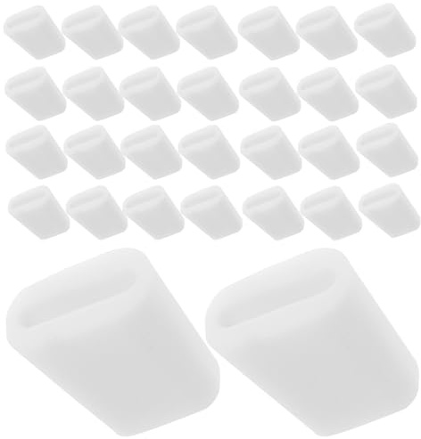 Operitacx 50 protectores de pies para fregadero de cocina, rejilla protectora de alambre para fregadero, parachoques de repuesto, accesorios, color
