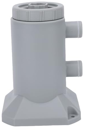 Haofy Pompe de Filtre de Piscine, Matériau ABS, Débit de 250 L/H, Conception à Faible Bruit, Idéale pour Les Piscines Hors Sol et la Circulation de l'eau dans Le Jardin (Prise UE 230V)
