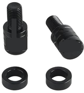 M10X1.25mm Spegelhålspluggar Skruvplugg for backspegel kompatibel med R1200GS S1000R S1000XR SV650(A Style)