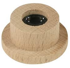 Rudolphs Schatzkiste Spare parts and tinkering need glass camp on wood base width x height of x depth 3.5 cmx1,5 cmx3,5 cm Erzgebirge pyramid Christmas pyramid