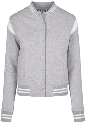Urban Classics Damen Ladies College Sweat Jacket