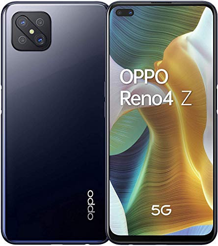 oppo Reno 4Z - Smartphone 128GB, 8GB RAM, Dual Sim, Ink Black