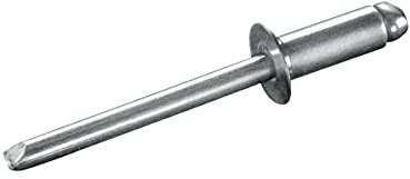 GOEBEL® - 500 x Blindnieten Stahl (Ø x L) 4,8 x 16,0 mm mit Senkkopf ISO15980 - Senkkopf Niete - Popniete - STANDARD