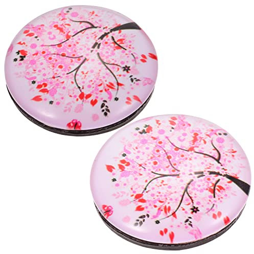 Cover Minder 2 Stück 5D Diamant Malerei Magnet Abdeckung Halter Push Pin Magnete Rosa Diamant Malerei Magnet Abdeckungen Diamant Malerei Zubehör