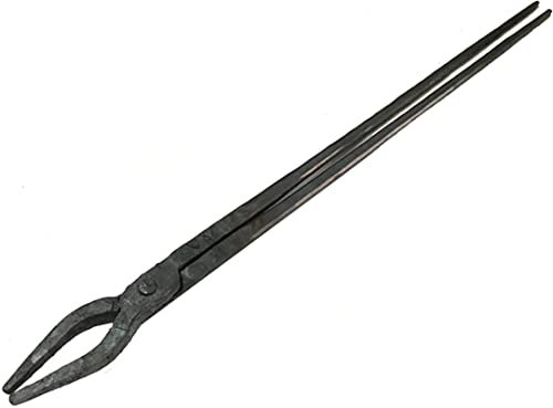 Tenazas de herrero,Tenaza de forja Ponga de herrero Ponías planas Ponías afiladas Ponga de herrero 70 cm 1.25 kg Ponga de herrero for ingeniero herrero de yunque