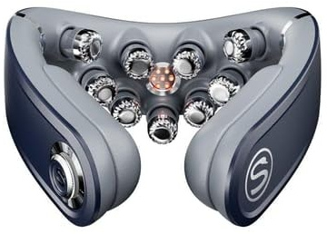 SKG G7 Pro Fold TENS-EMS Intelligentes Nackenmassagegerät/Roboter, Mobile APP, Wärmetherapie-Thermotherapie