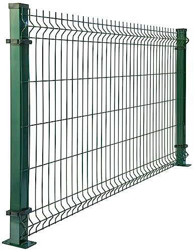 La zappa Panneau rigide pour clôture modulaire plaqué vert Border maille 10 x 5 cm (200 x H 103 cm)