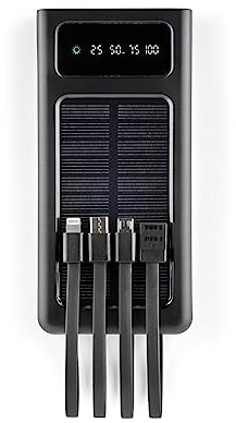 Livoo - Batterie Externe Solaire 10 000 mAh TEA307