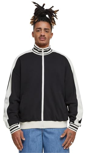Urban Classics Herrjacka retro track jacka svart L, svart, L