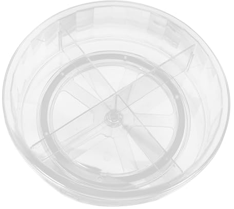Gewürz-Aufbewahrungsregal, Aufbewahrungsregal, rundes Tablett, Make-up-Paletten, Drehteller, rundes Gewürzglas-Organizer-Tablett, Gewürz-Drehtablett, Acryl-Gewürzregal for Drehen von Make-up/781
