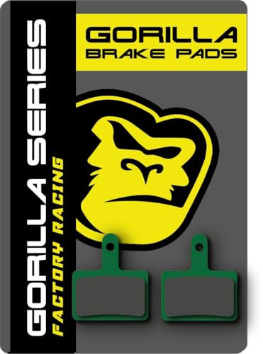 Gorilla Brakes Factory Racing Brake Pads for Shimano MT200, MT400, MT500 Brake Calipers