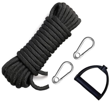 Wasser-Ski-Seil mit Griff und Karabiner-Schnallen, Nylon-Abschleppseil, Schlittenwagen, Zugseil, Wakeboard-Seil, Wassersportschnur