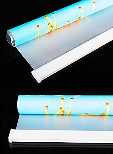 Verdunkelungsrollos mit wasserdichtem Stoff für Badezimmer, Landschaftsmuster, erhältlich in den Breiten 60 cm, 80 cm, 100 cm, 120 cm und 140 cm, Größe 140 x 100 cm