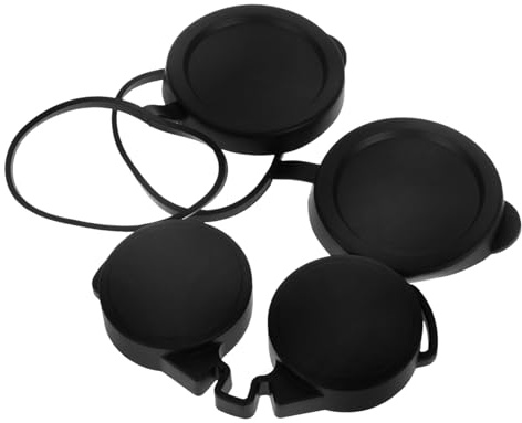 Cache-oculaire de Jumelles en Caoutchouc Noir, Lot de 3 Pièces | Protection Oculaire, Installation Facile et Retrait Rapide, Usage Extérieur, Protection L’eau