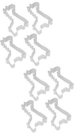 Cabilock 2 Juegos 2 Juegos De Moldes Para Hornear Pasteles Lindos Cortadores De Galletas Mini Galletas Cortadores De Galletas Únicos Cortadores De Galletas Para Hornear Moldes Para 4 Uds * 2