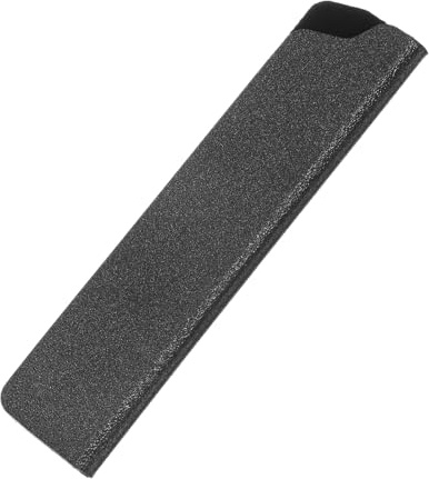 M METERXITY 1 Stück Messerabdeckungshüllen, 5 Japanische Messerschutzhüllen aus ABS-Material, Messerscheiden mit Verschleißfutter für Haushaltsküchenmesser/Fleischmesser/Brotmesser [Schwarz]